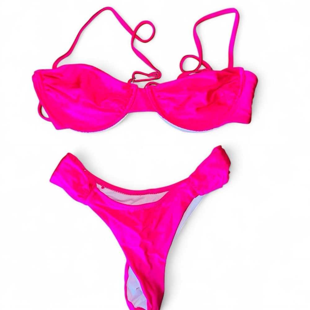 Vibrant Pink Bikini Set